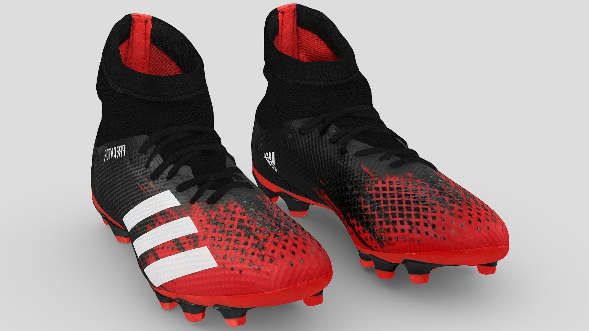 Adidas Predator 20 3 MG soccer football boots 3d model