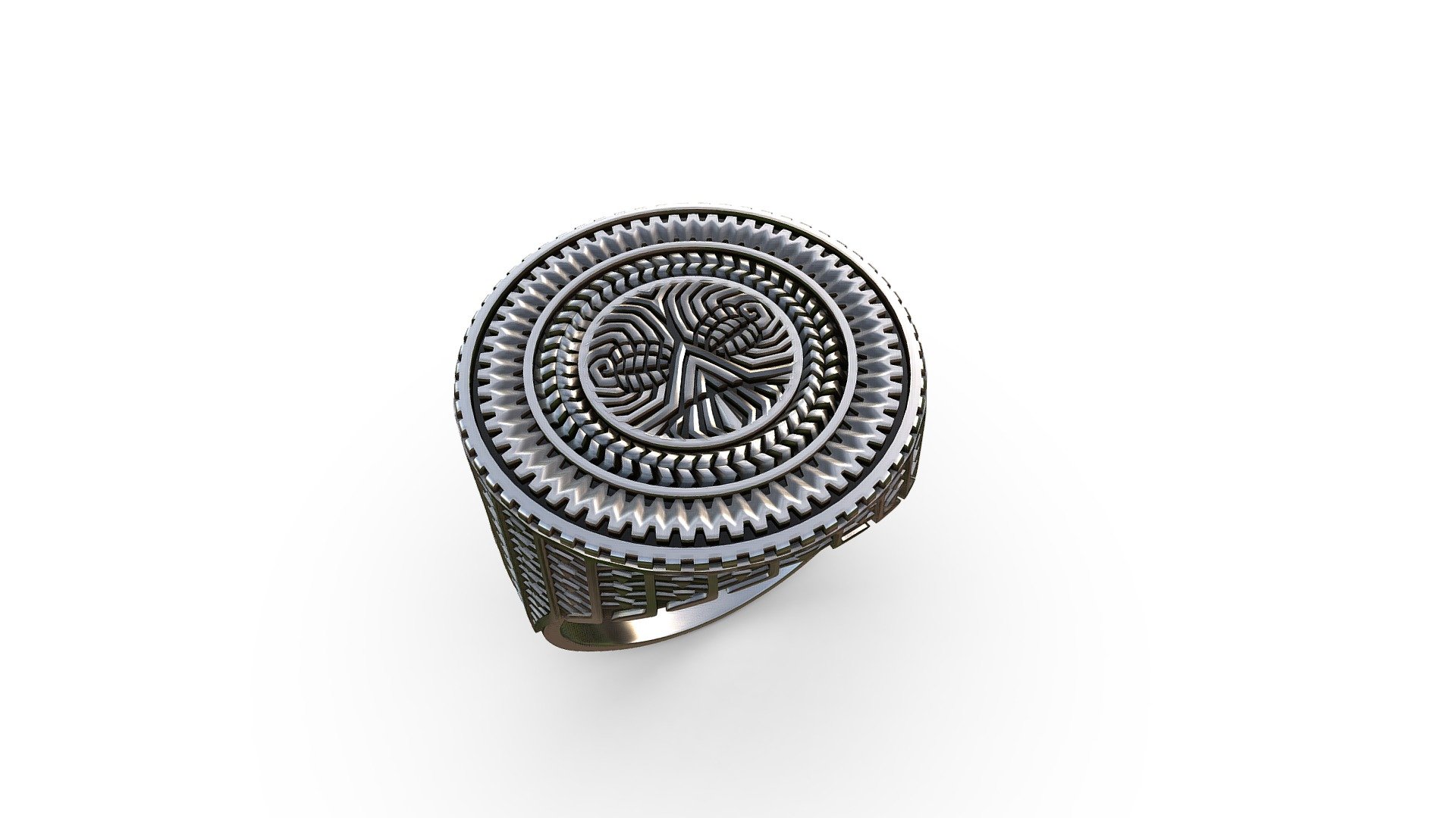 Mens ring 3d model