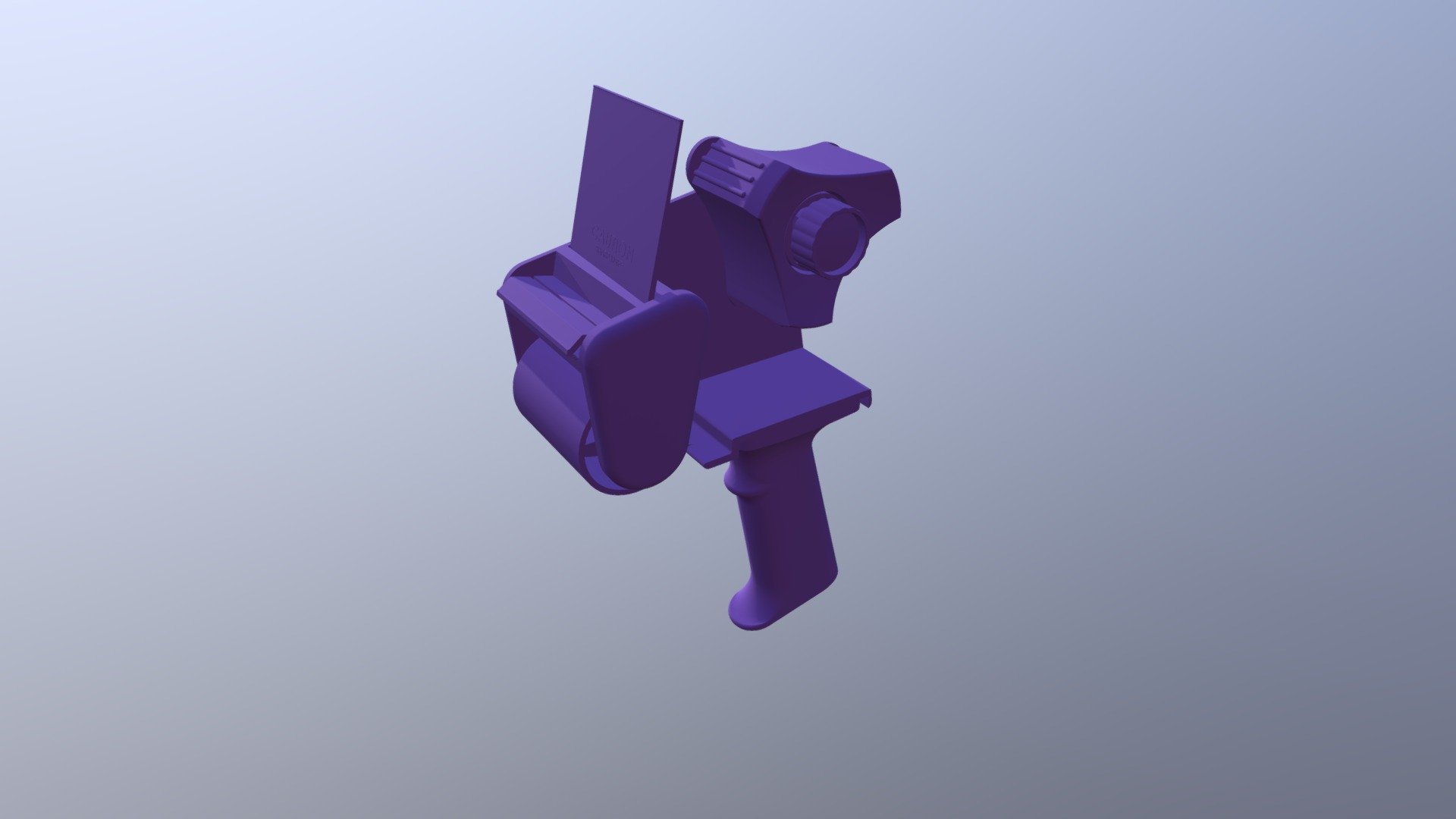 Tape Dispenser After 3d model