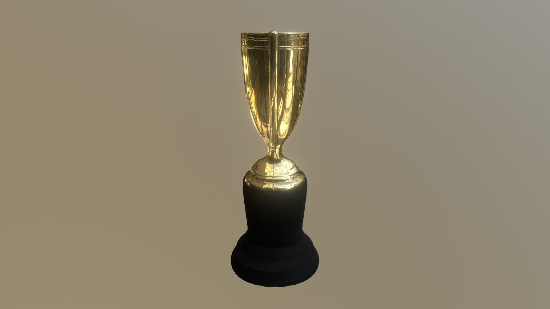 Photorealistic Trophy 3d model