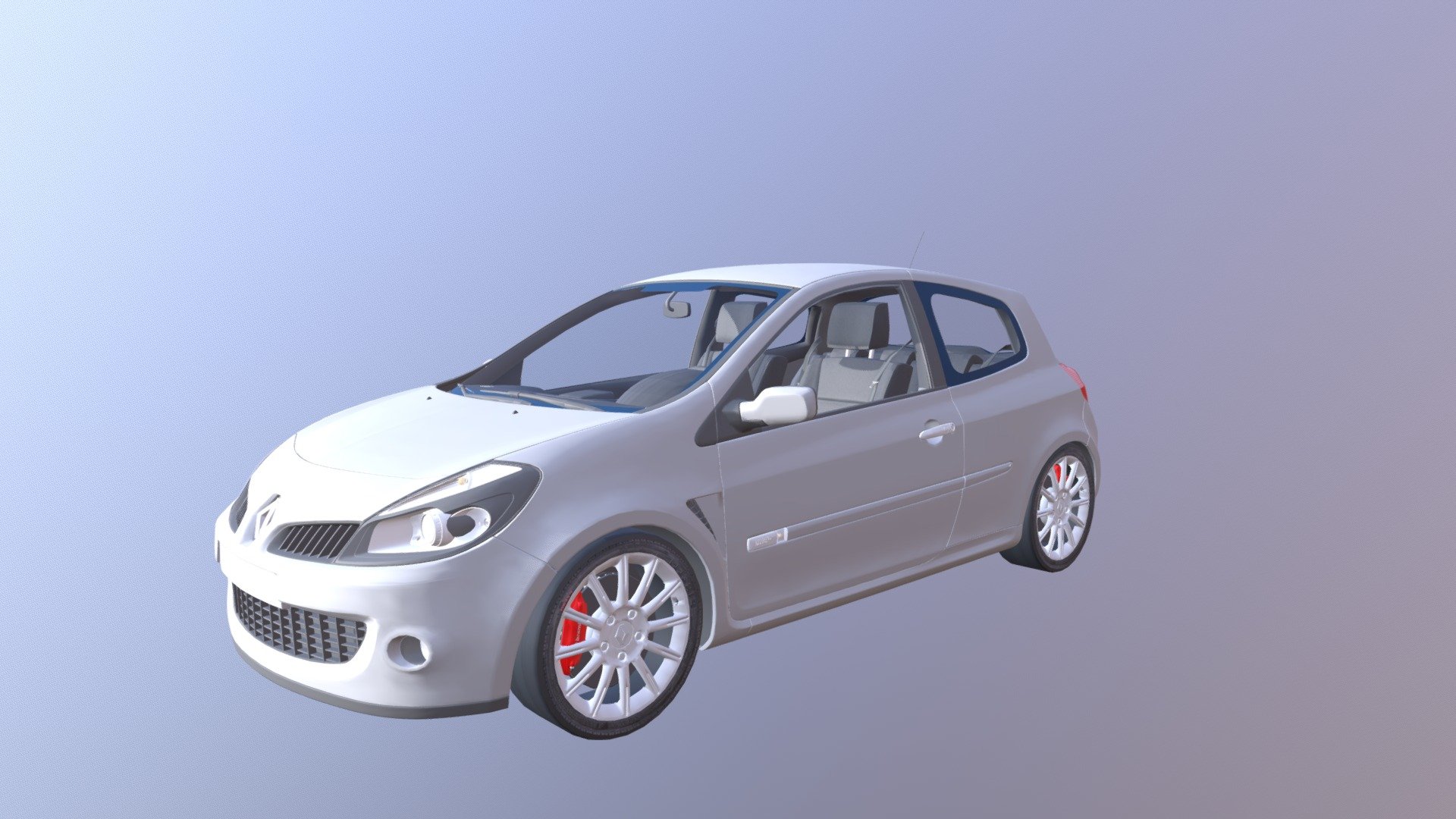 Renault Clio Sport 3d model