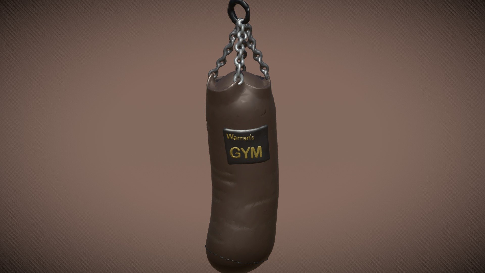 Boxing Heavy Bag 3d model