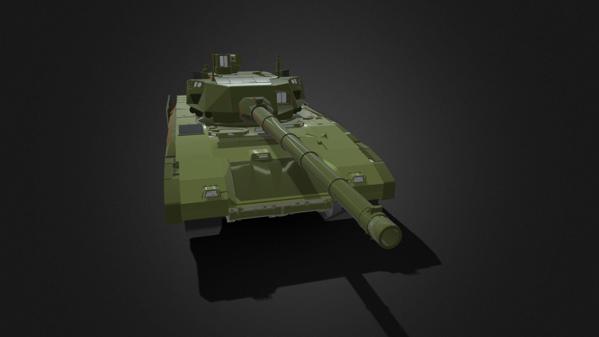 Т-14-152 Армата 3d model