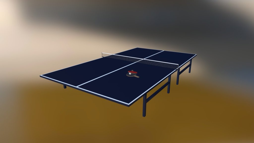 Table Tennis 3d model