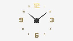 Modern Design Large Wall Clock 01