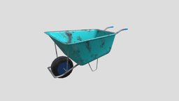 Wheelbarrow LOWPOLY