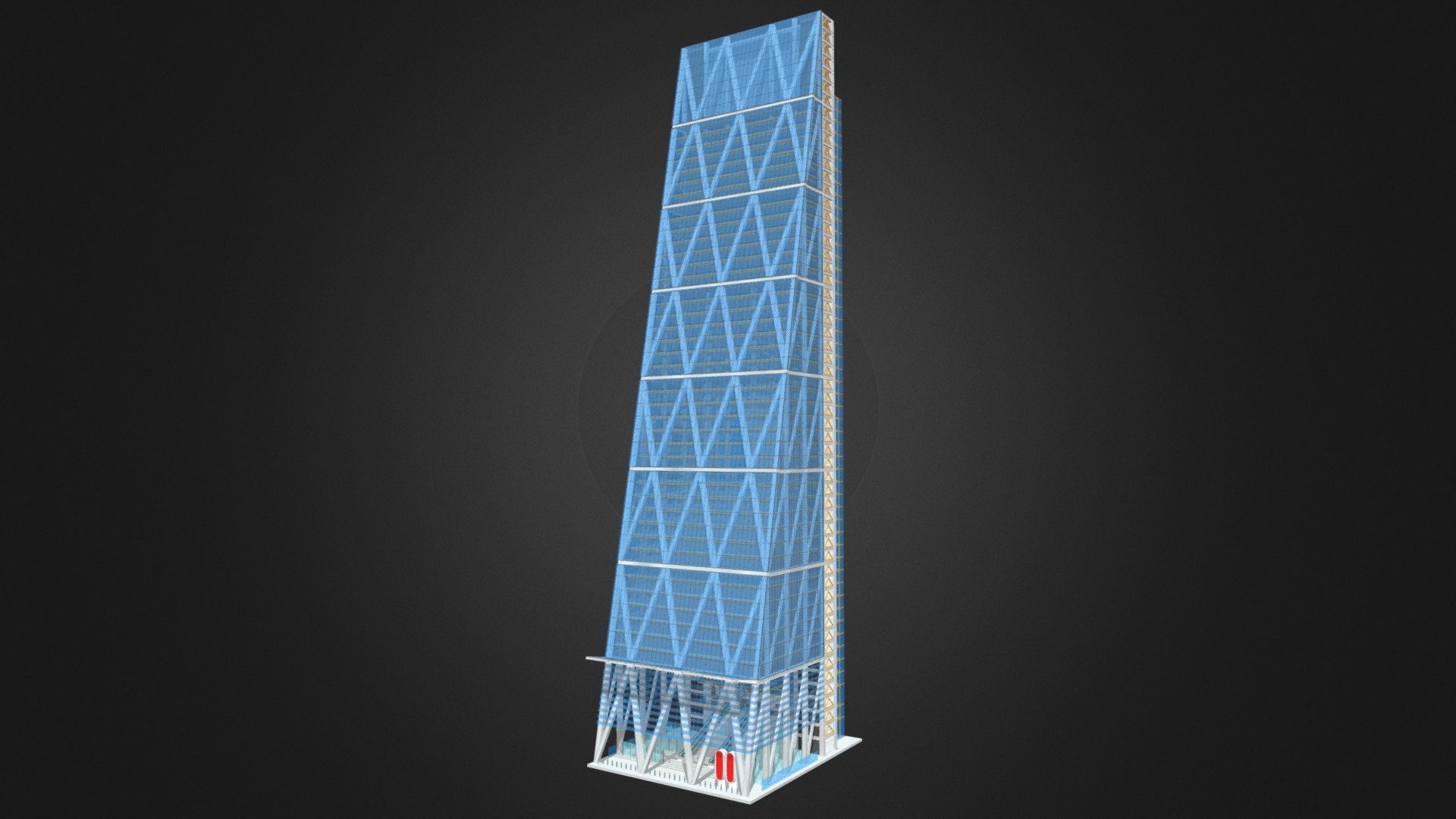 The Leadenhall Building London 3d model