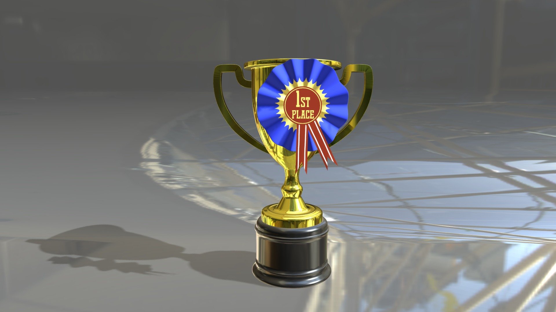 Trophy 3d model