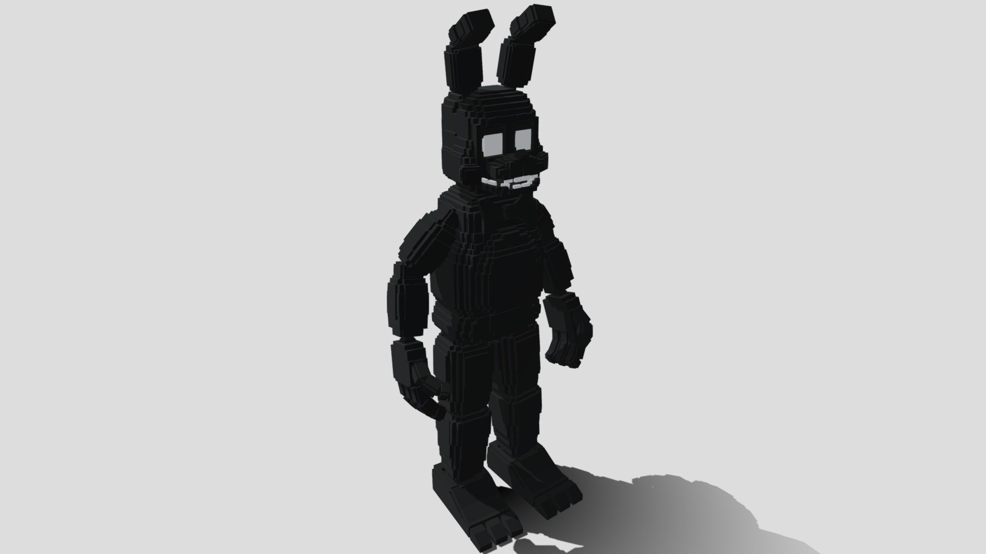 RWQFSFASXC/Shadow Bonnie [Minecraft] 3d model