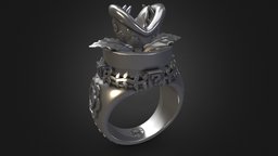 Mario flower ring