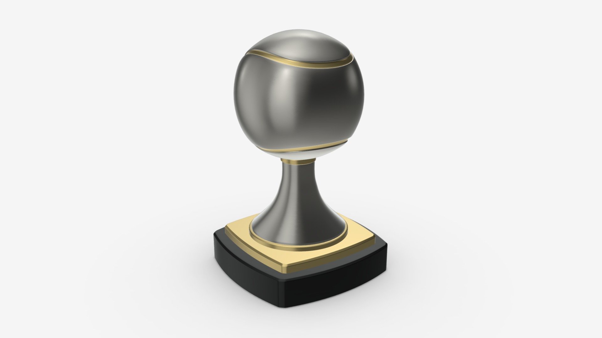 Trophy tennis ball 3d model