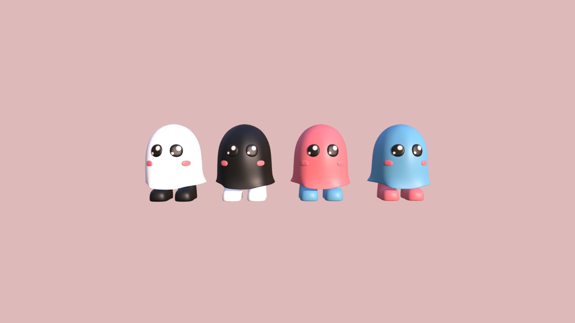 4 Ghost Crew 3d model