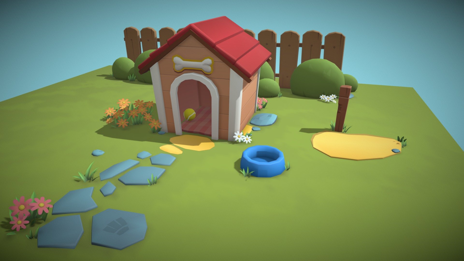 Doghouse 3d model