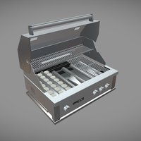 Gas Charcoal Grill