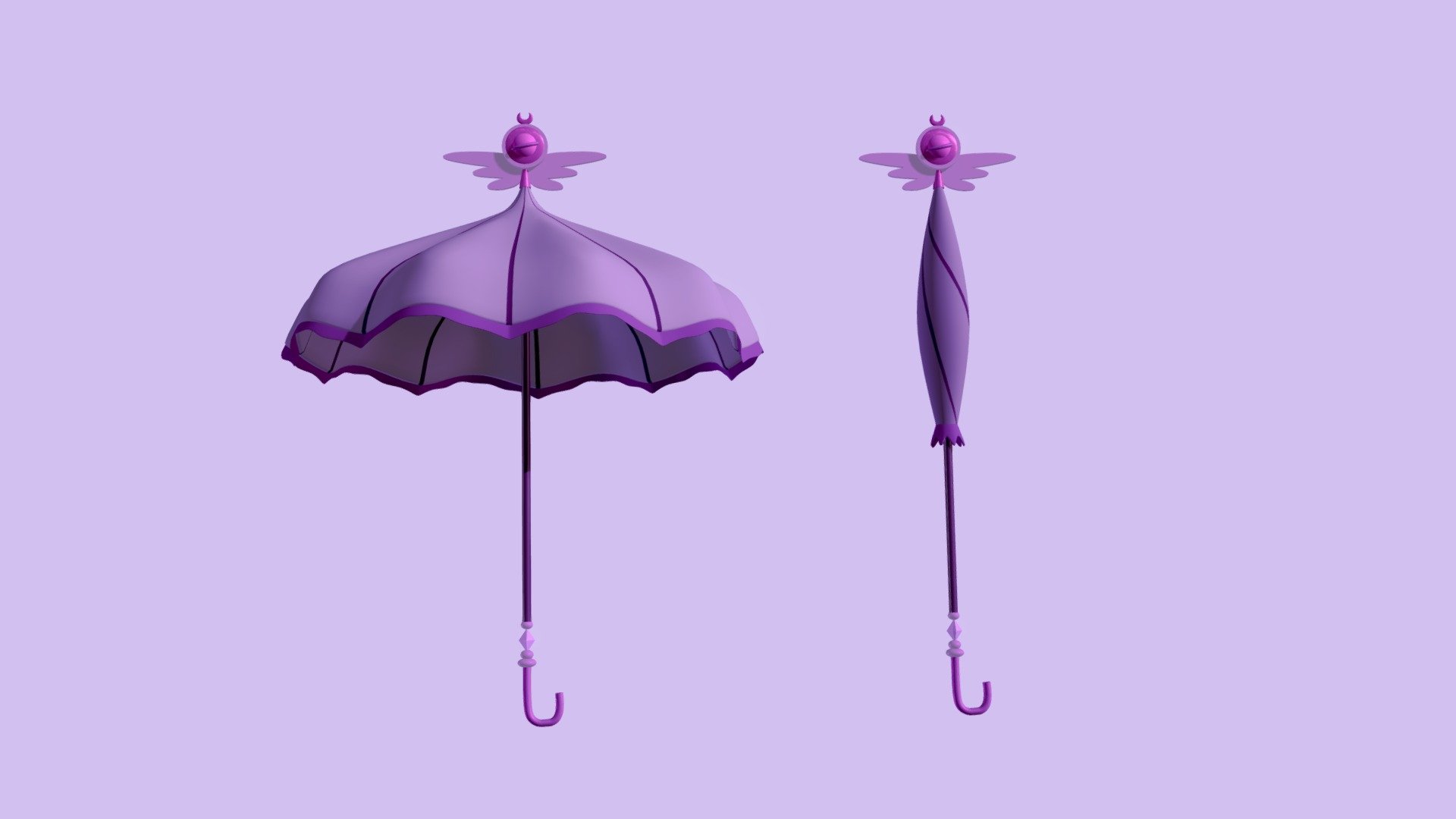 Eclipsas Parasol Wand 3d model