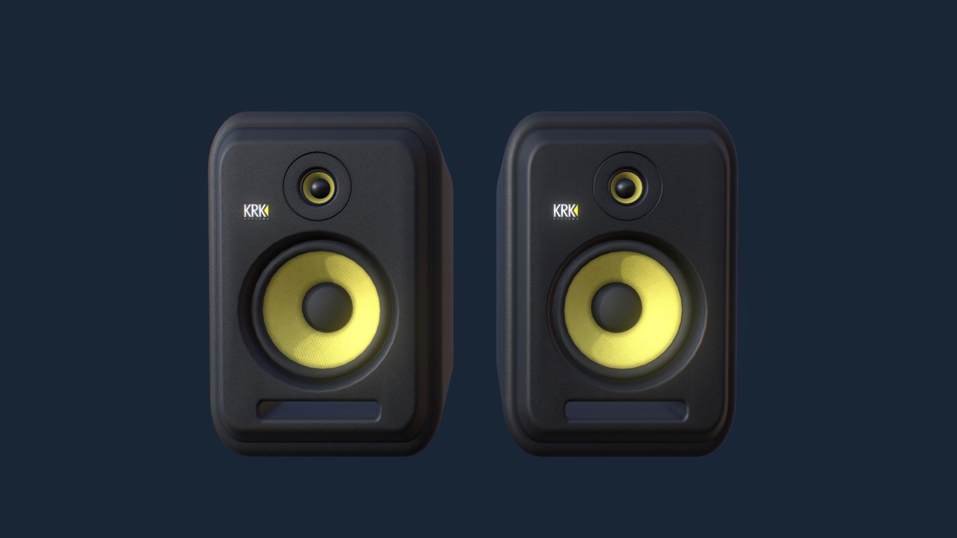 KRK Speakers 3d model