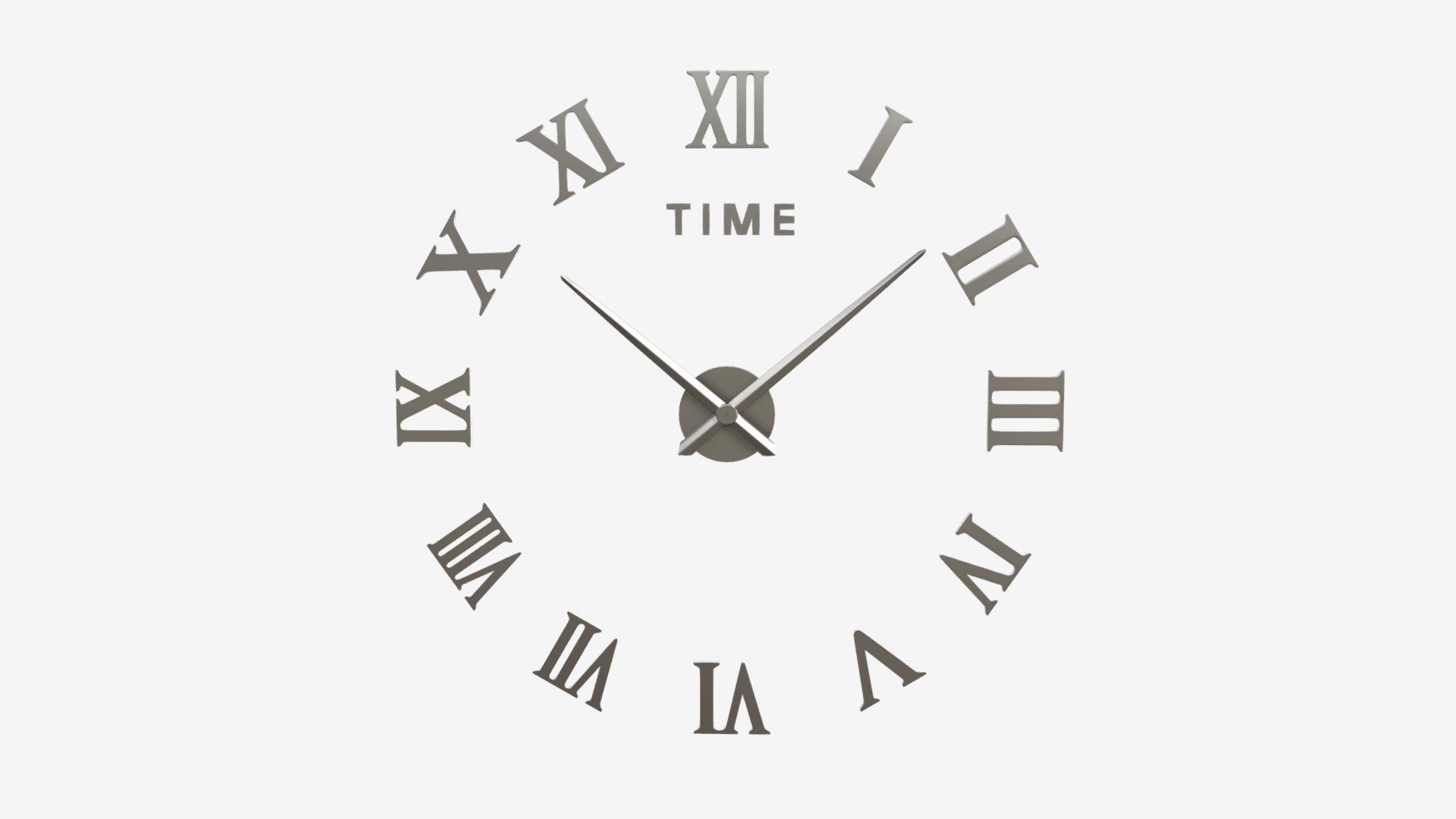 Modern Design Large Wall Clock 03 3d model