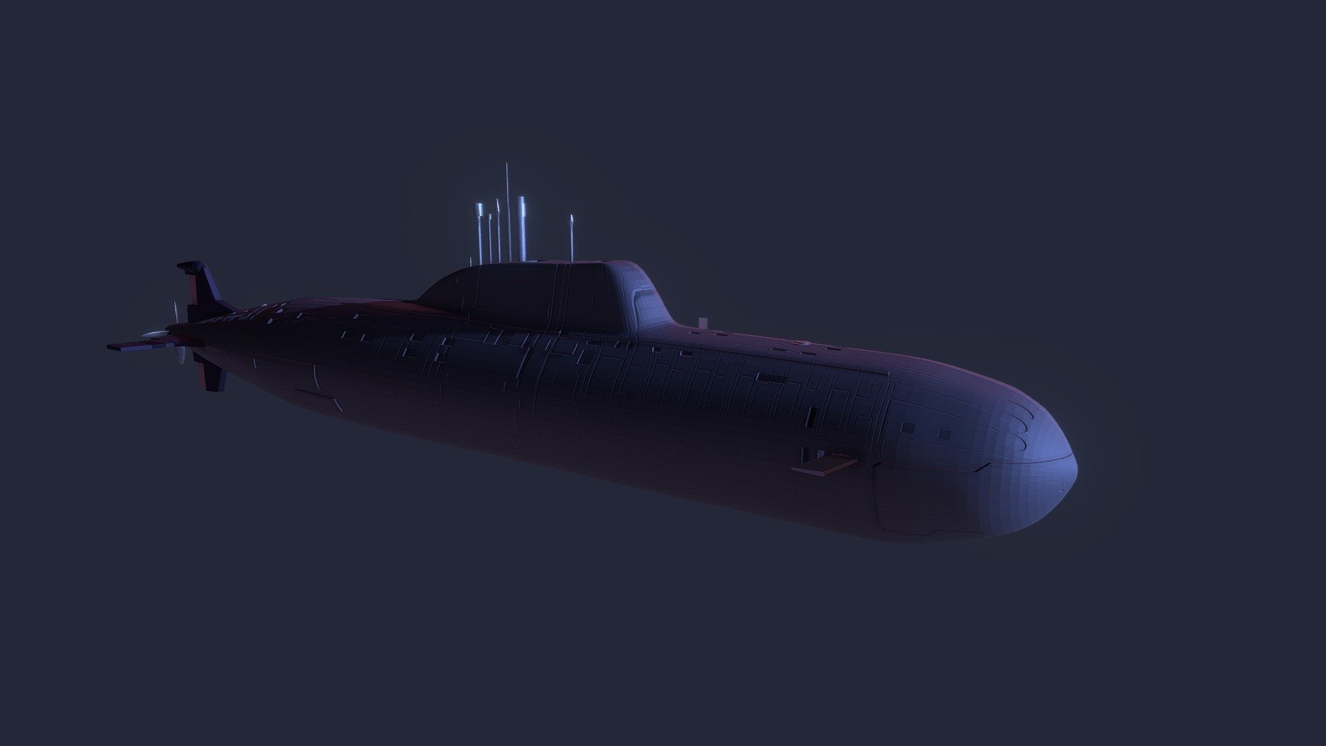 Akula 3d model