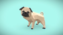 Pug for PaperCraft