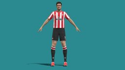 3D Rigged Christian Nørgaard Brentford