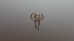 Mammoth Skeleton Animated