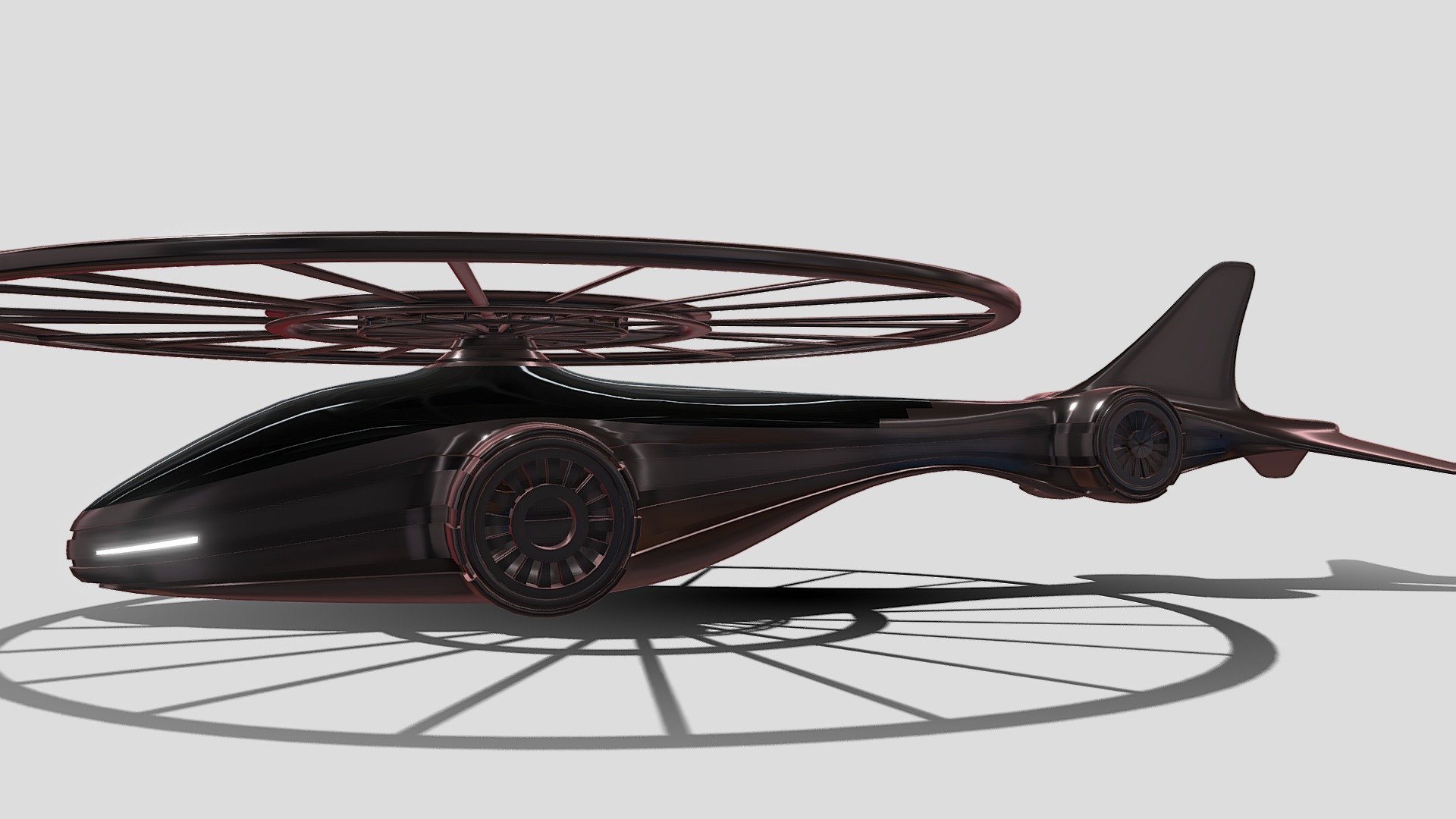 Future Drone 1 3d model