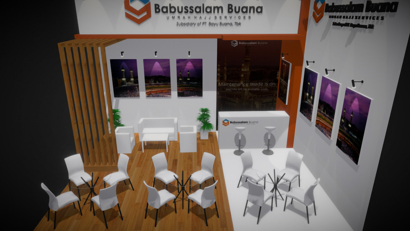 Exhibition-stand (bb) 3d model