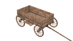 Wooden cart