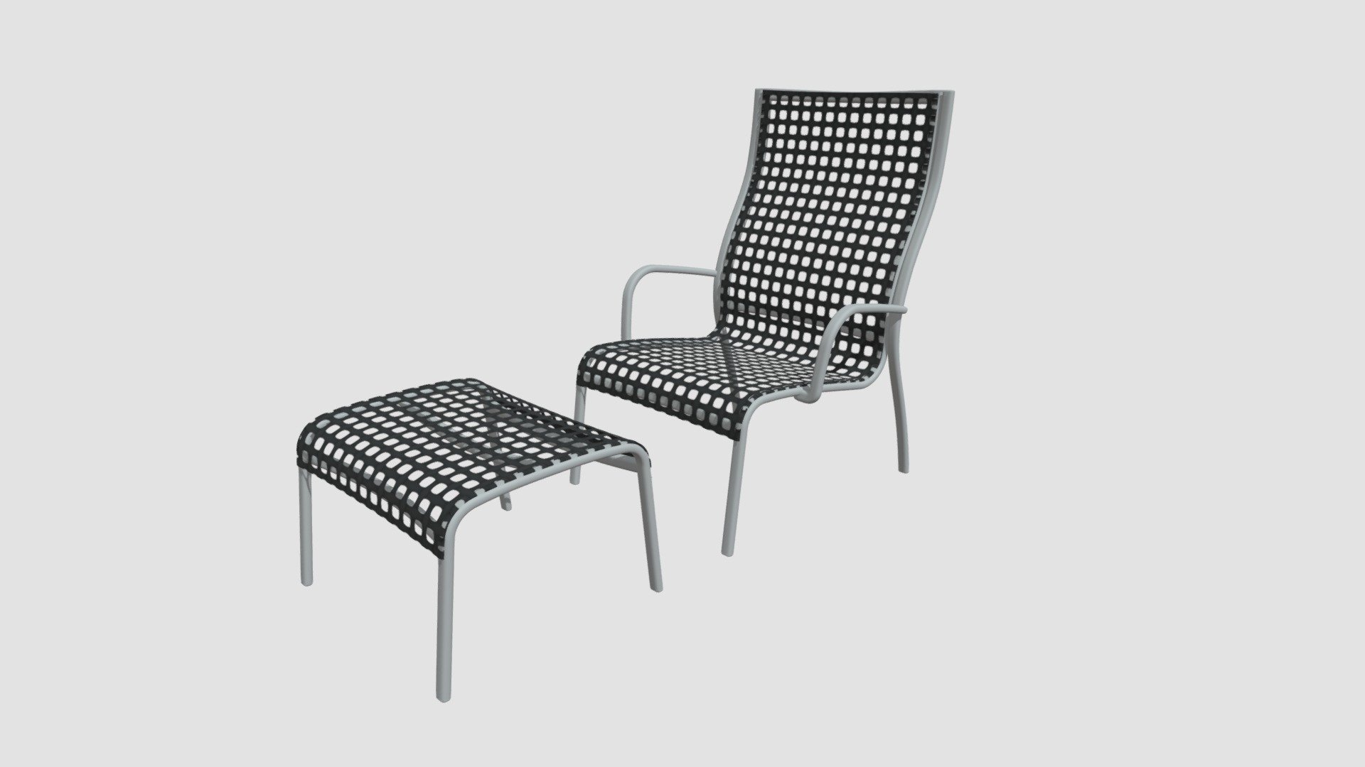 armchair 3d model