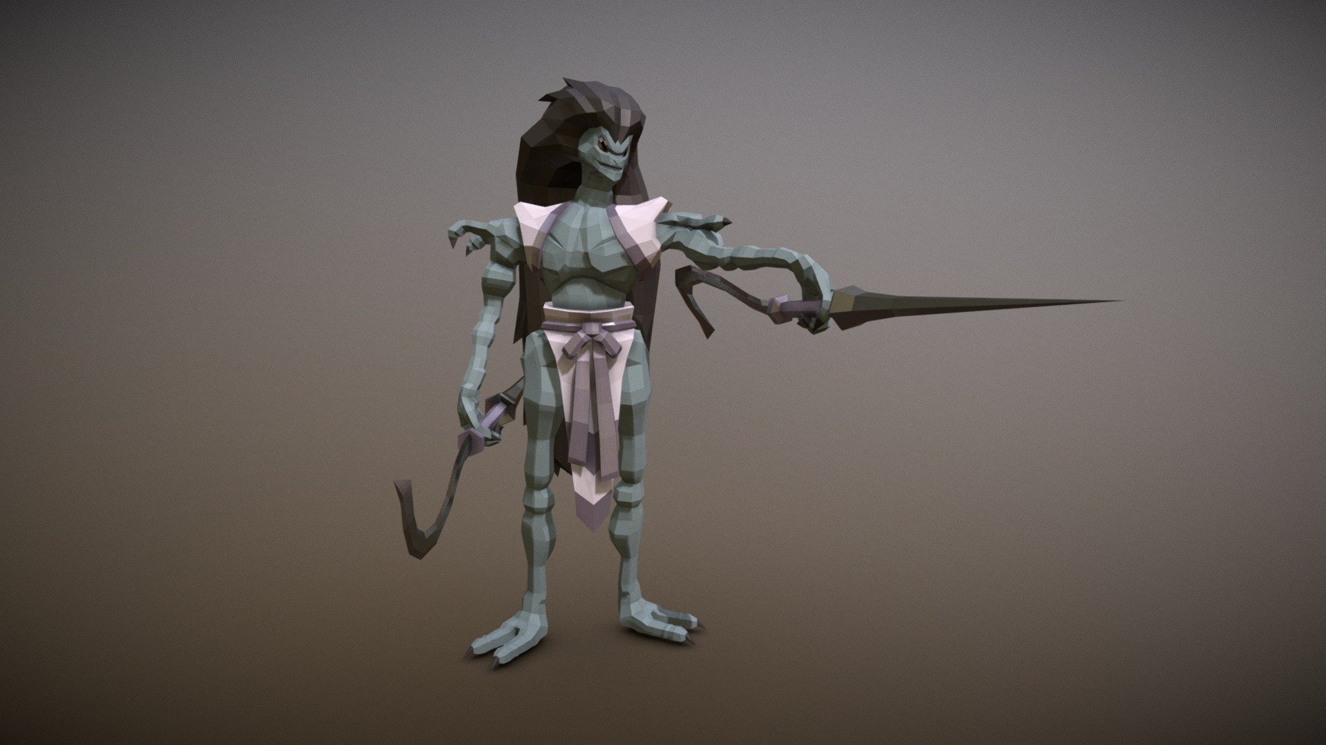 Gancidder 3d model