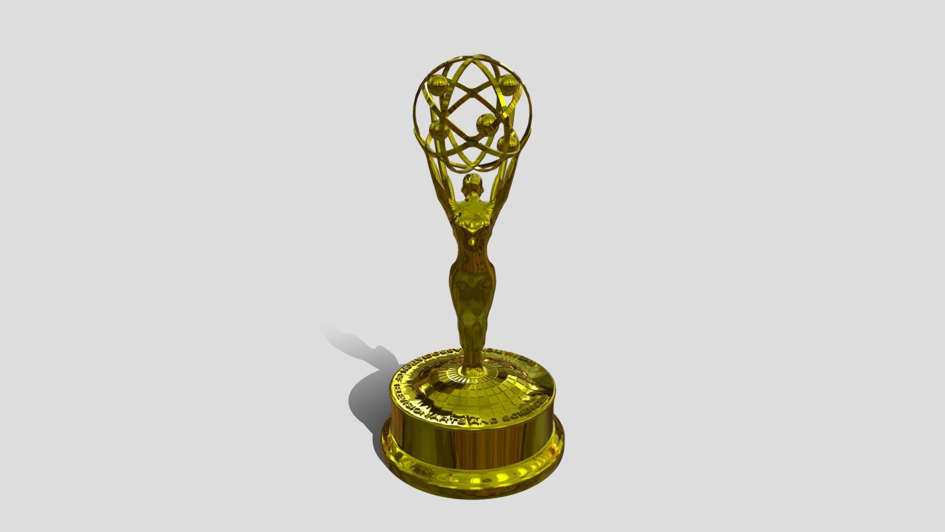 Emmy Award Replica 3d model