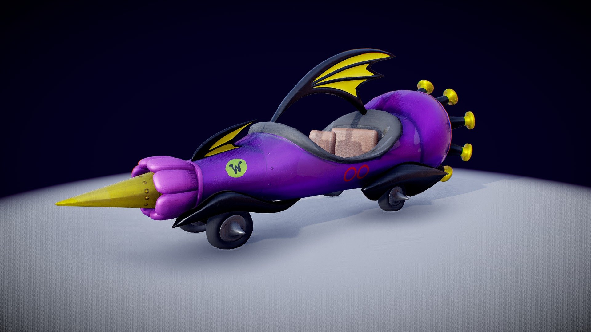 Wacky Races 3d model