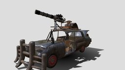 Post apocalyptic car