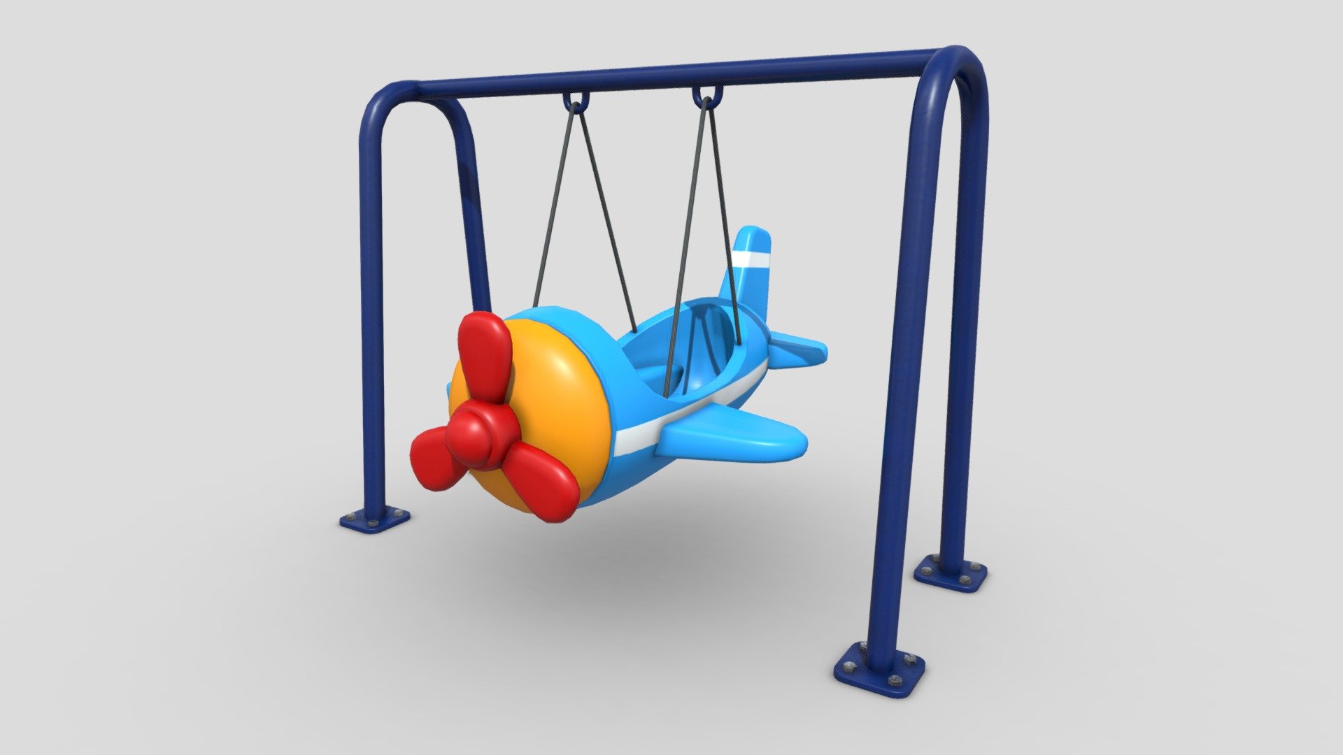 Airplane Swing 3d model