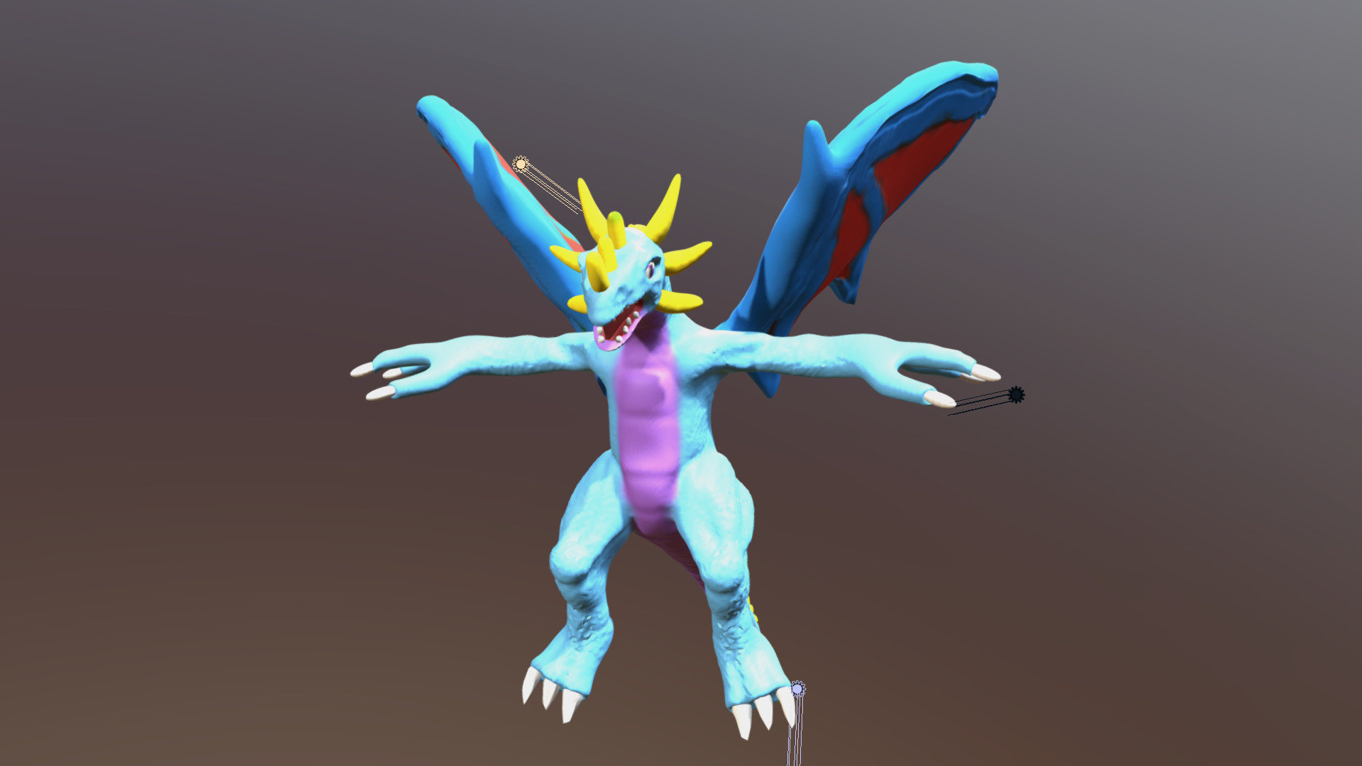 Luxion Dragon Adult 3d model