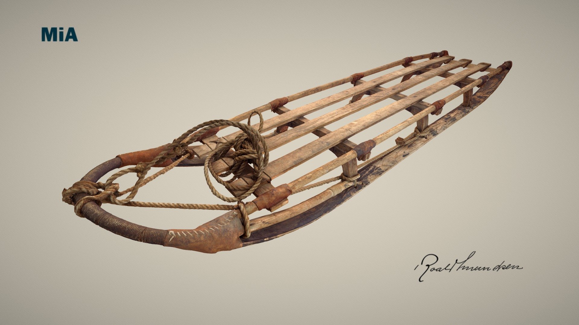 Slede / Sled 3d model