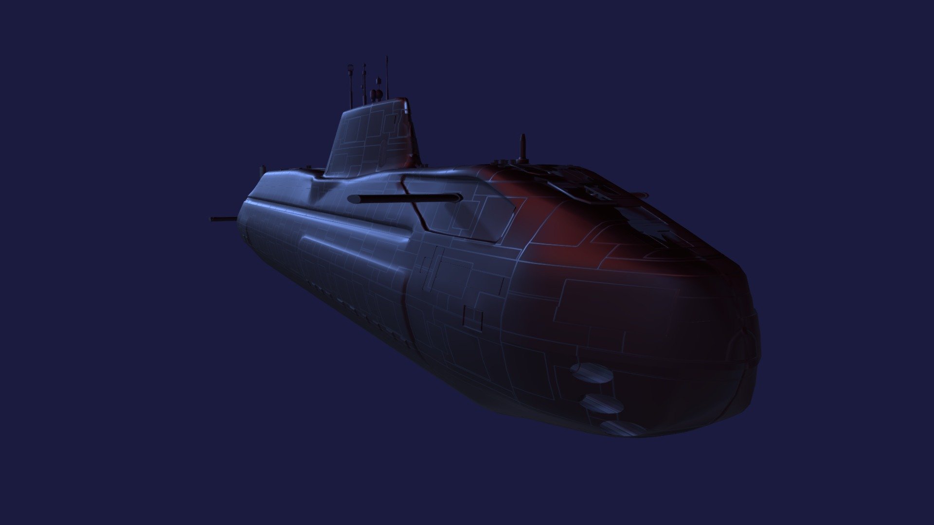 Astute class 3d model