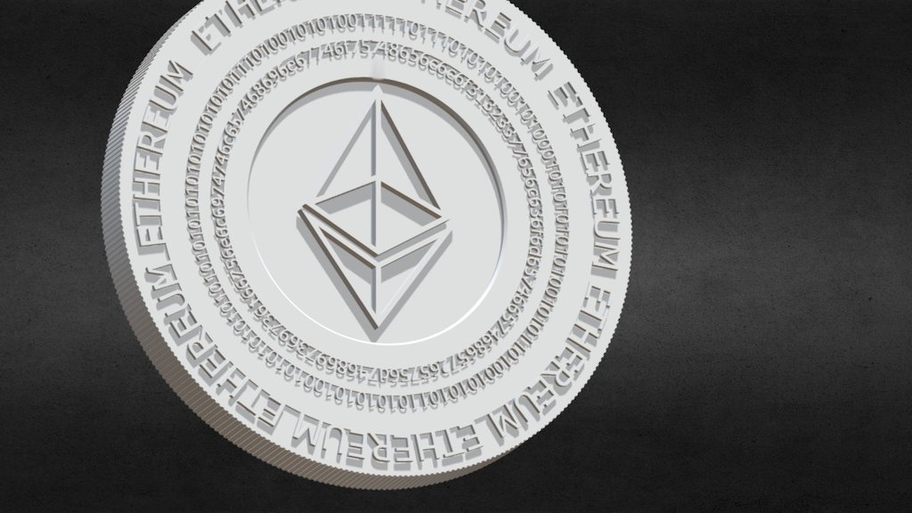 Ethereum Coin by Ferrariic [Donate Below] 3d model