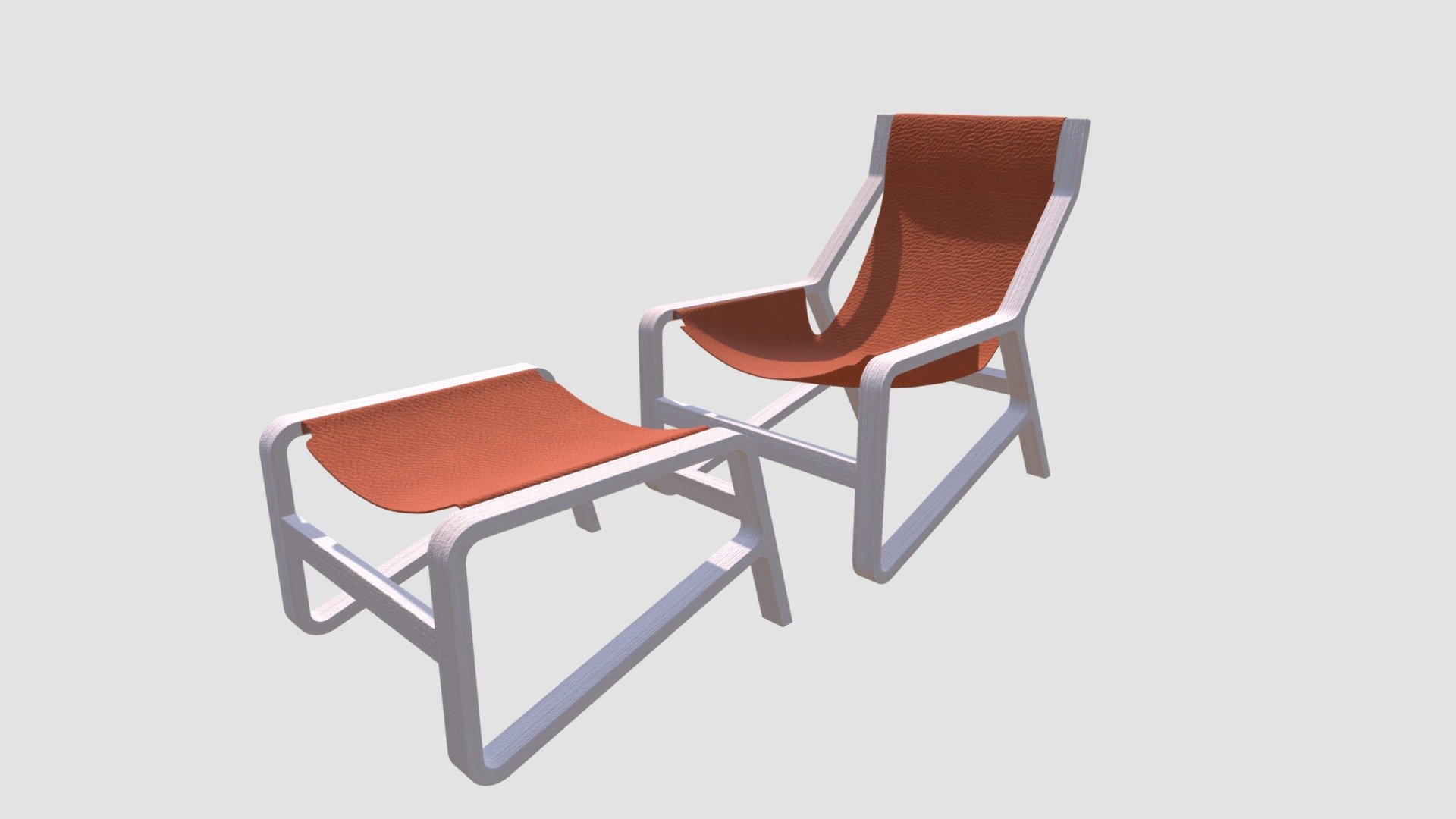 armchair 3d model