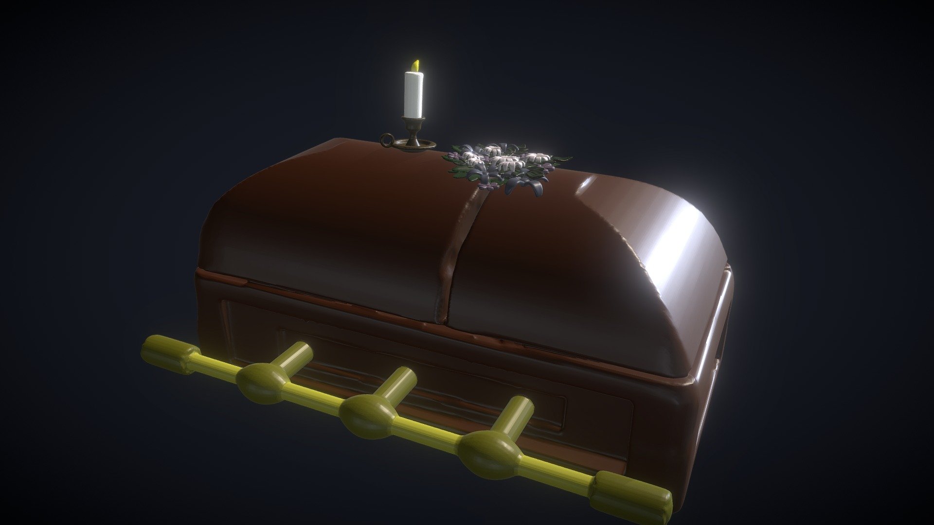 Casket 3d model