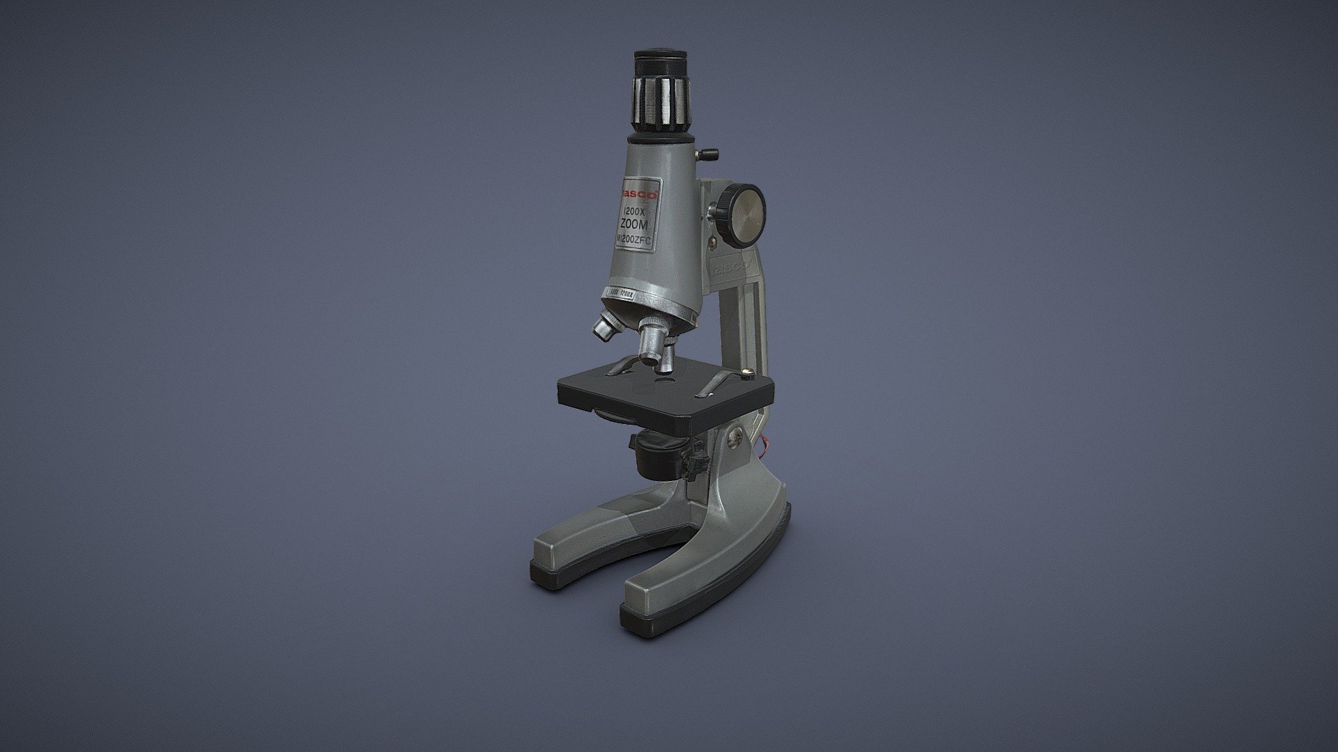 Microscope 3d model