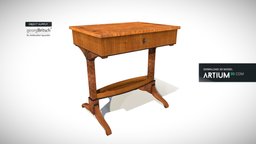 Biedermeier sewing table