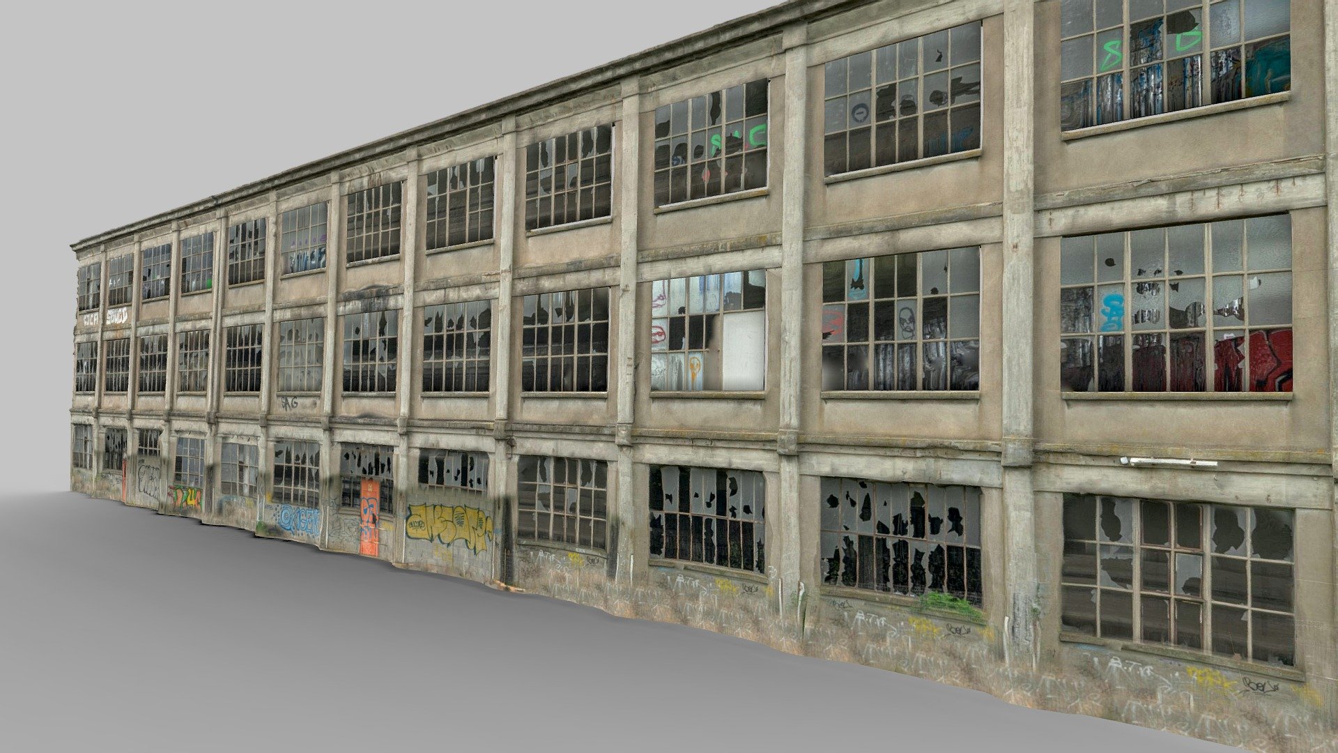 Building scan No. 7 3d model