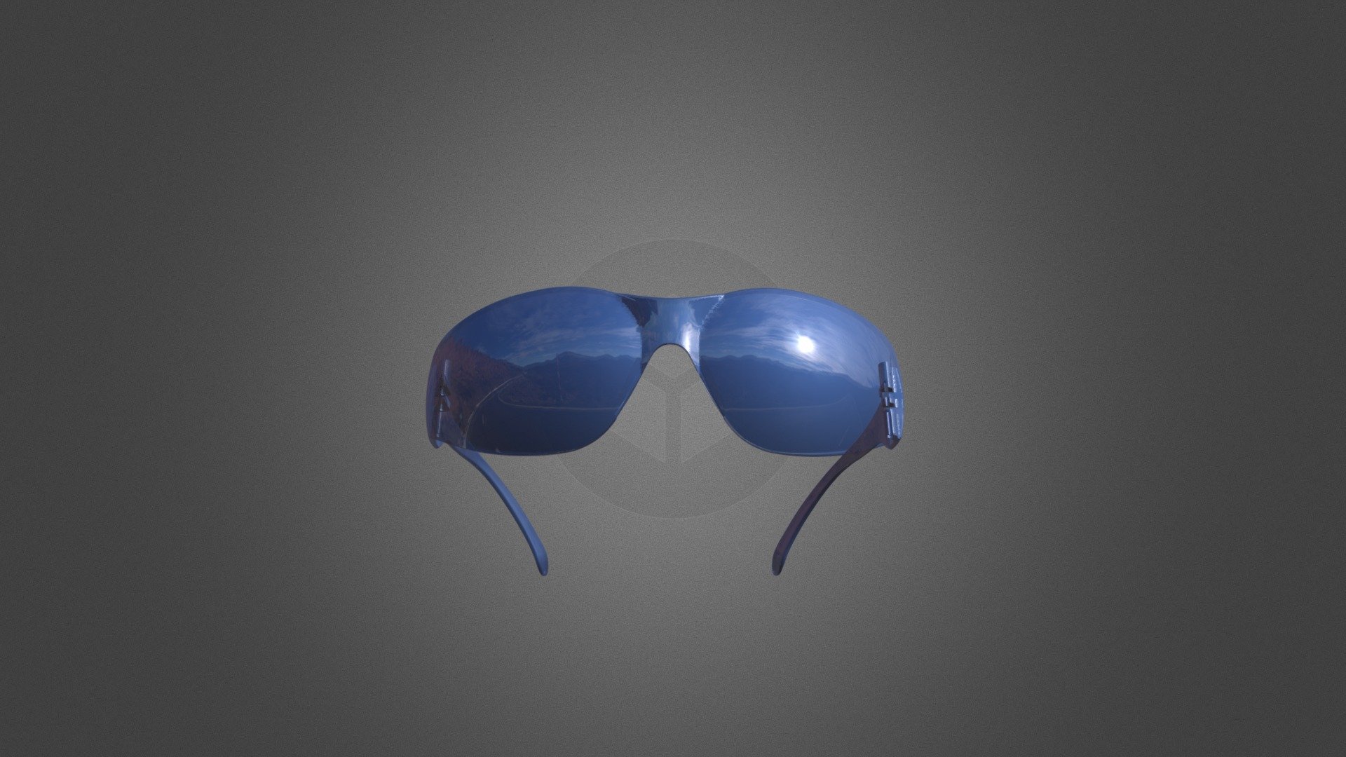 Biking Goggles 3d model