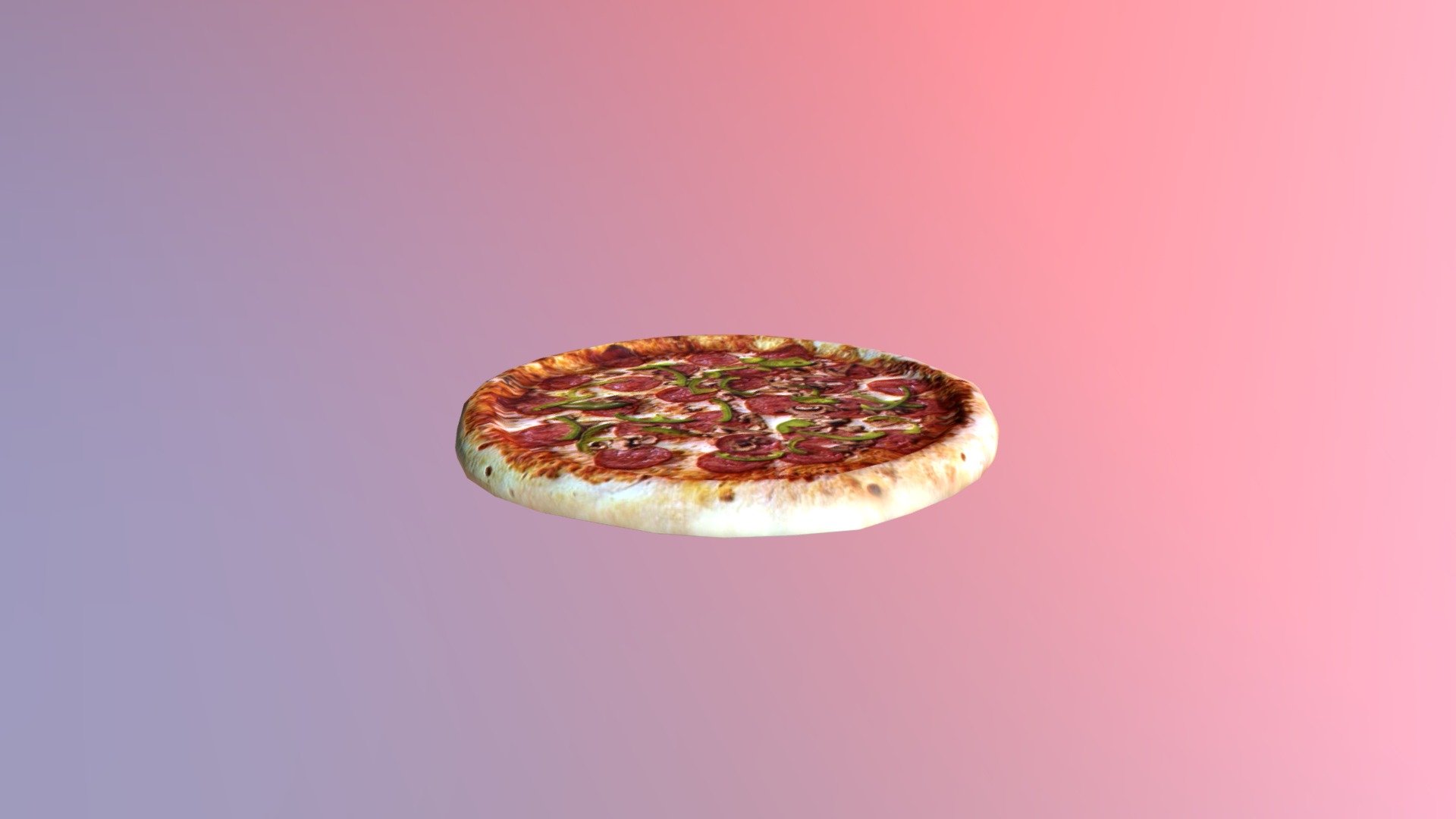 Pizza 3d model