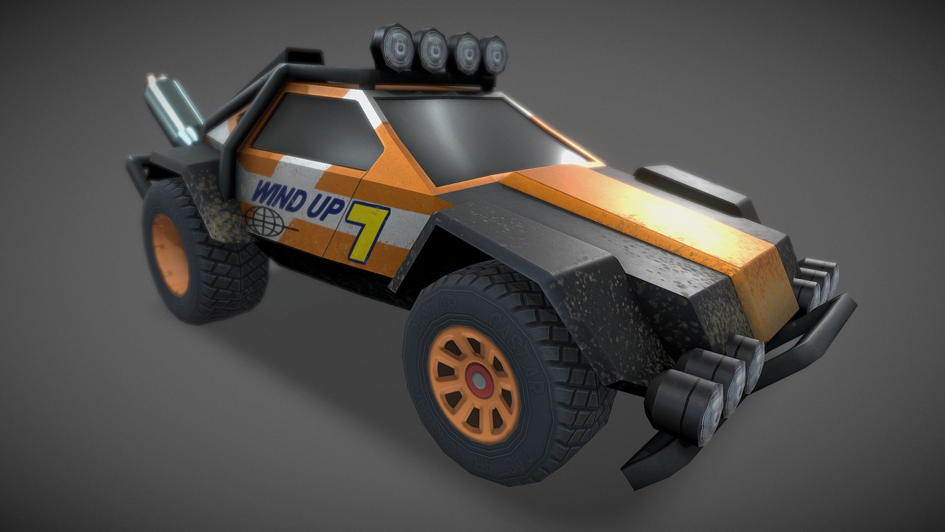 Mudder 3d model