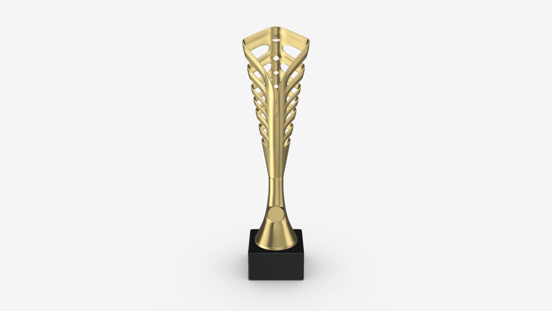 Trophy cup 08 3d model