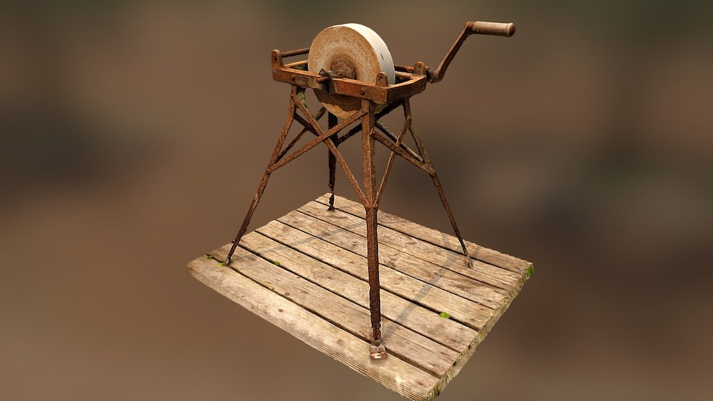 Grindstone (Meule) 3d model