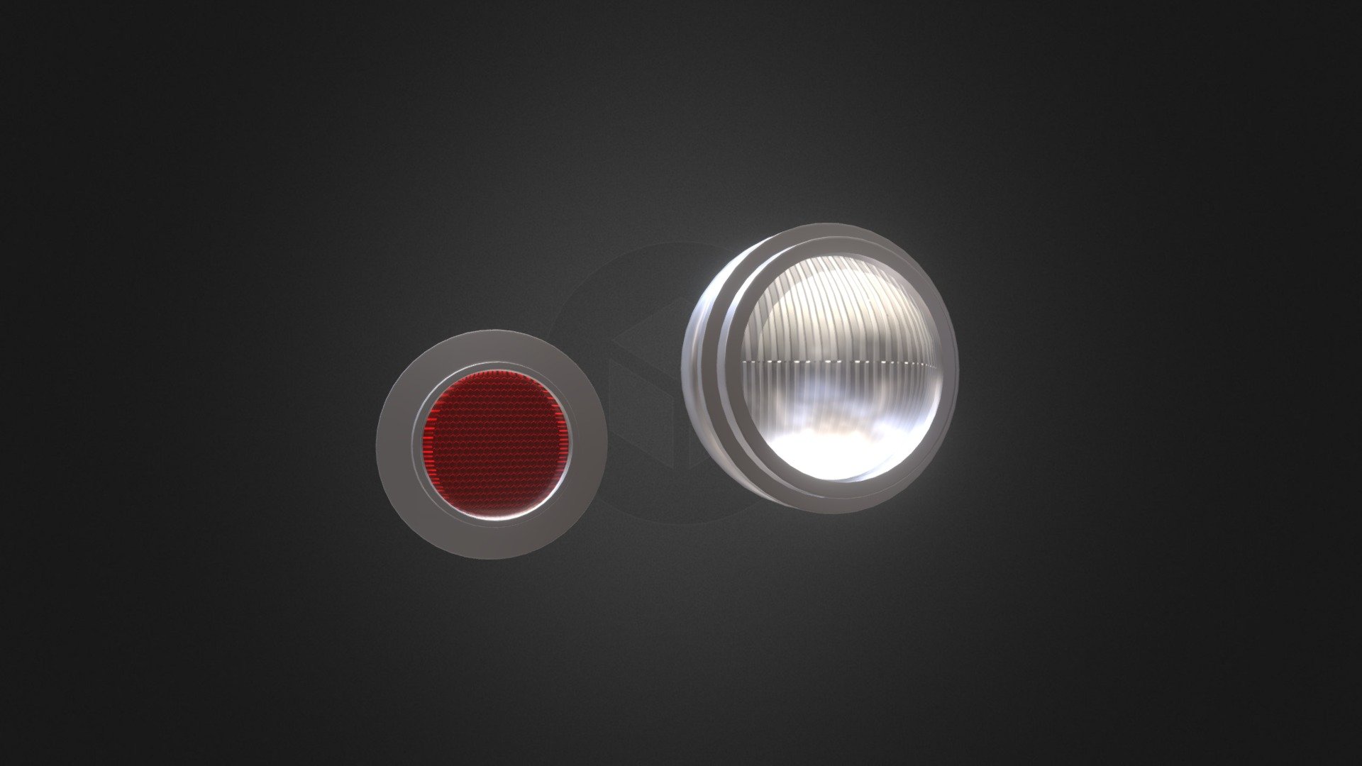 headlight 3d model