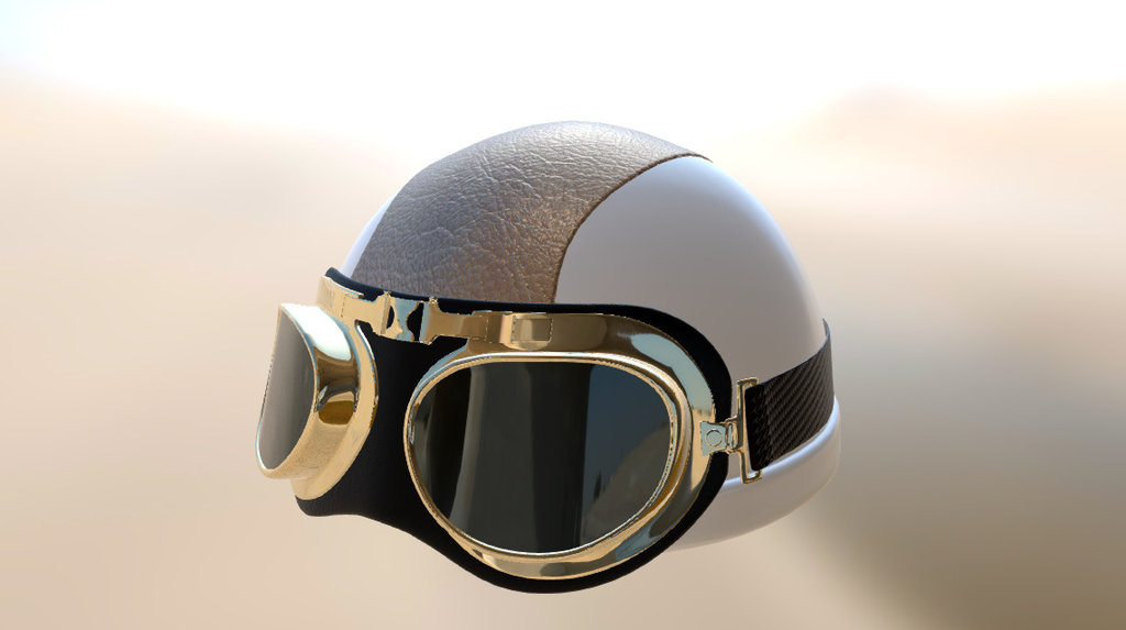 Classic Helmet 3d model